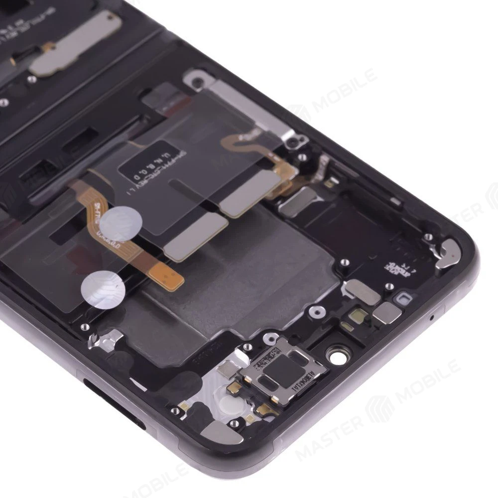 Дисплей для Samsung F711 Galaxy Z Flip 3 + тачскрин (внутренний) (черный) (в рамке) (ORIG100) (SP) фото №5