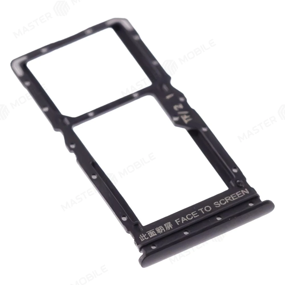 Держатель сим-карты для Xiaomi Poco M3 Pro 4G (M2103K19PY) (черный) фото №3