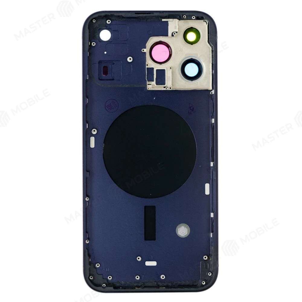 Корпус для Apple iPhone 14 Pro Max в дизайне Apple iPhone 17 Pro Max (синий) (Premium)  фото №2