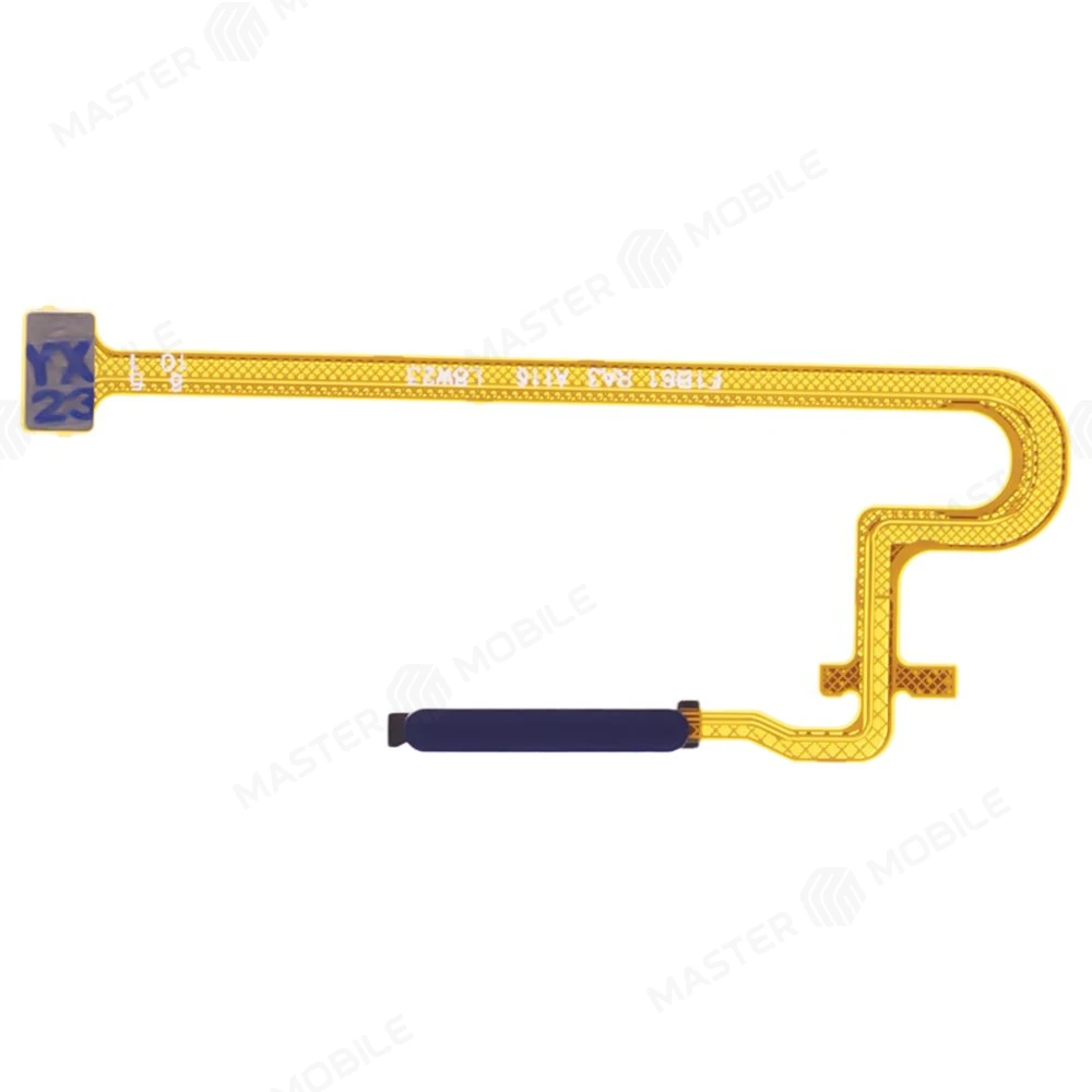 Шлейф для OPPO A17 (CPH2477) с комп. + сканер отпечатка пальца (синий)  фото №1