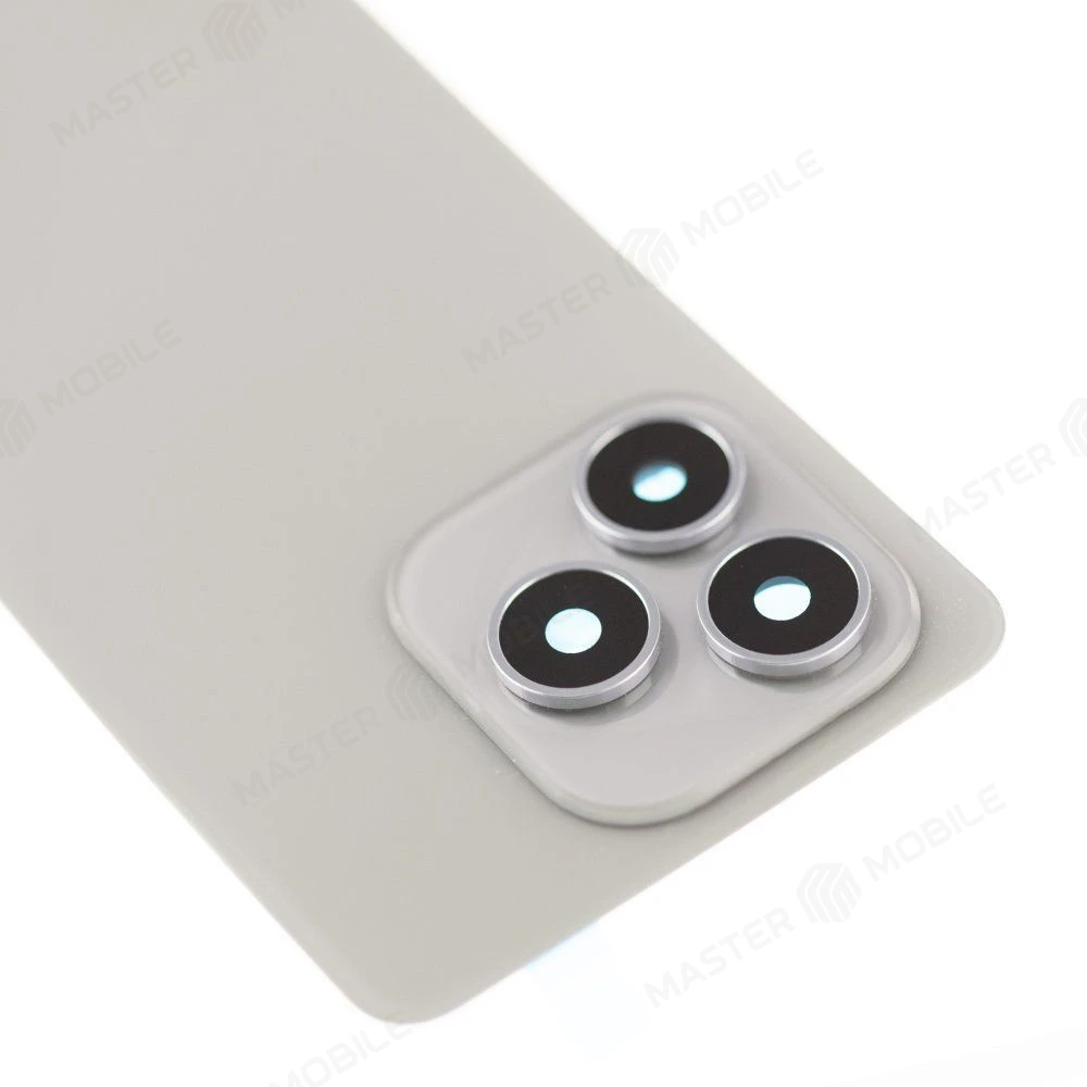 Задняя крышка для Huawei Honor X8d (LNA-LX2) (серебристый) (в сборе со стеклом камеры) фото №3