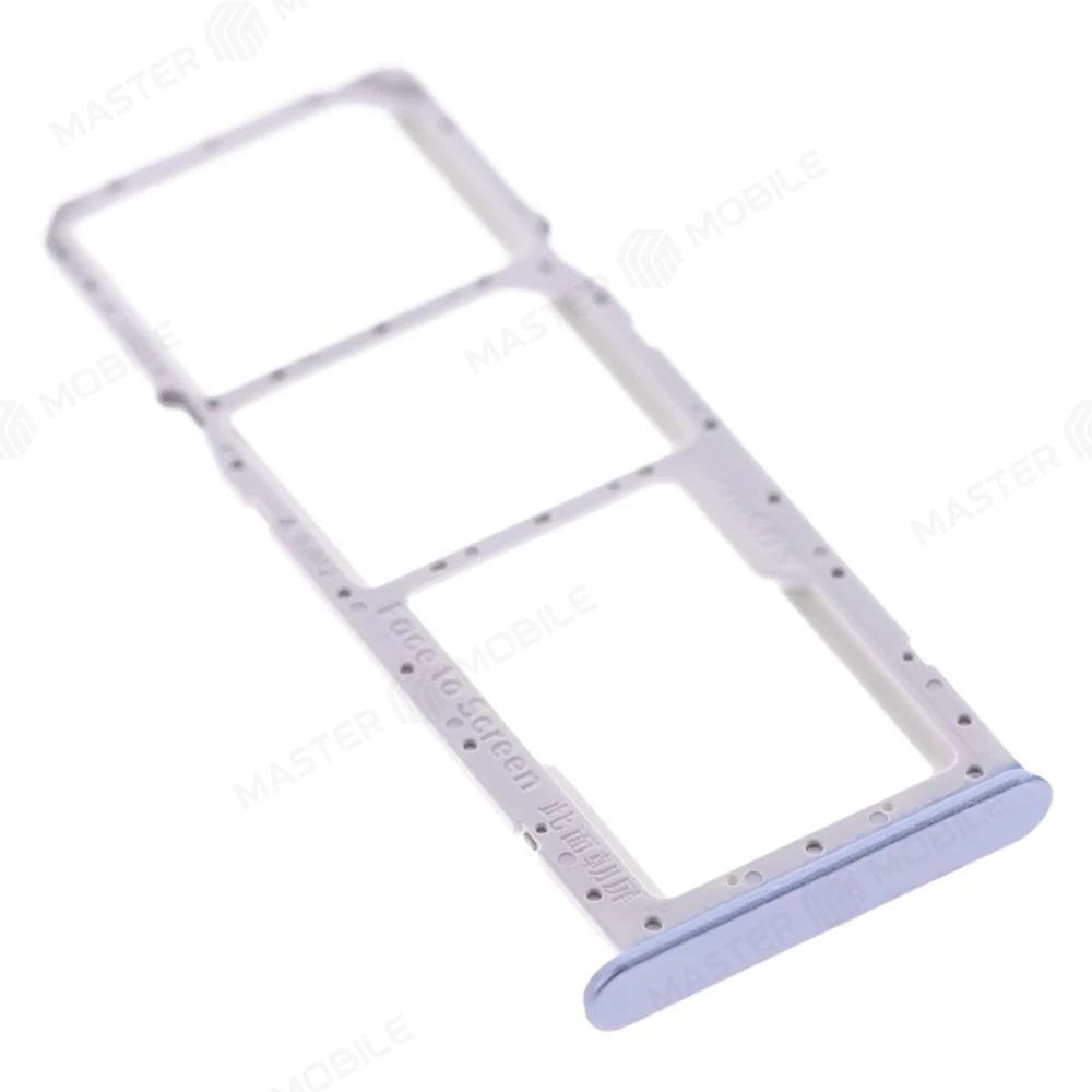 Держатель сим-карты для OPPO A17 (CPH2477) (голубой) фото №3