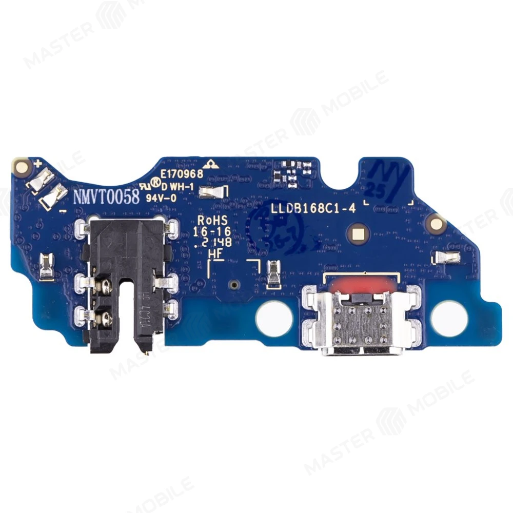 Нижняя плата для Samsung A032 Galaxy A03 Core с комп. + разъем зарядки + микрофон (ORIG100)  фото №2