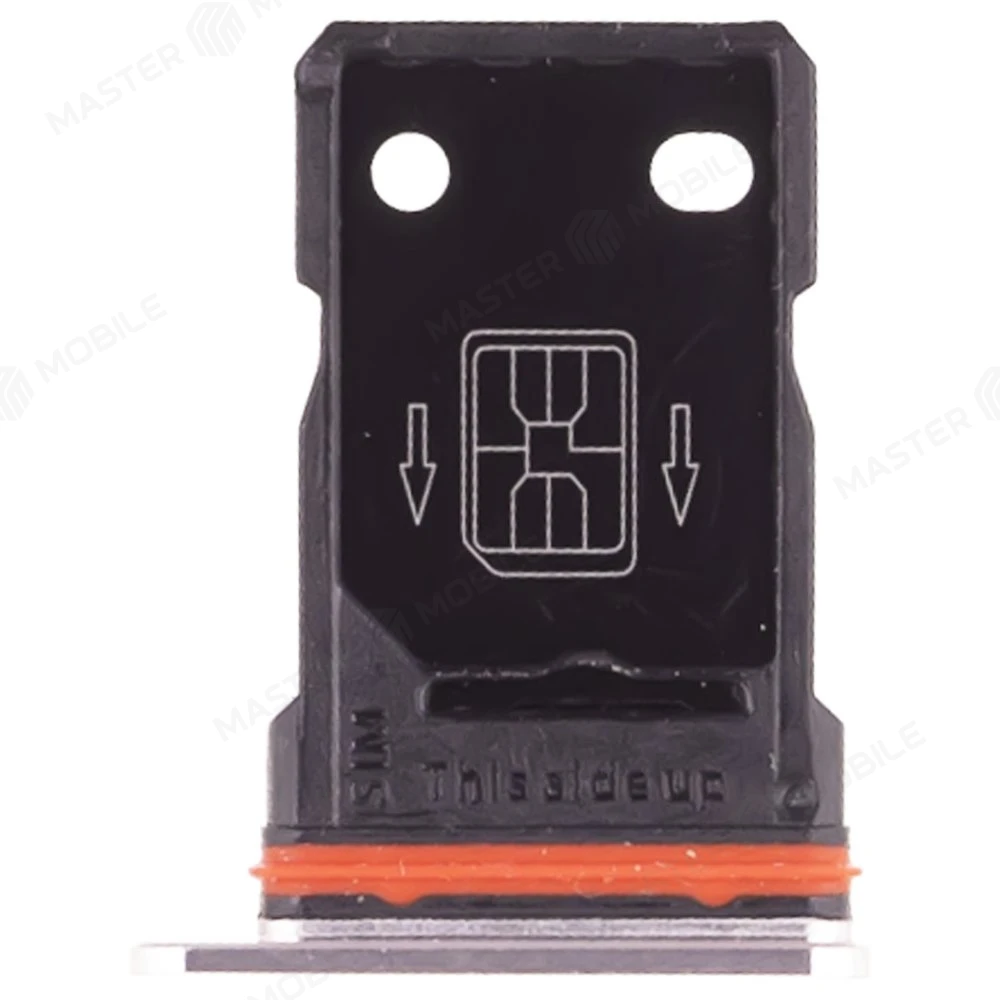 Держатель сим-карты для OnePlus 8 (серебристый) фото №1