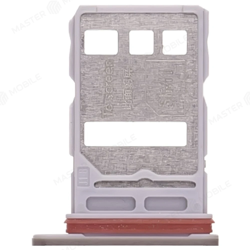 Держатель сим-карты для Huawei Nova 10 SE (BNE-LX1) (серебристый) фото №1