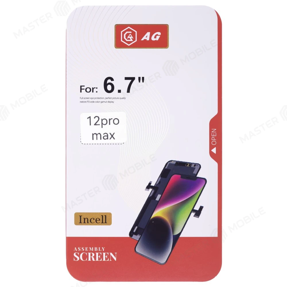 Дисплей для Apple iPhone 12 Pro Max + тачскрин (черный) (MNK) (In-Cell) фото №5