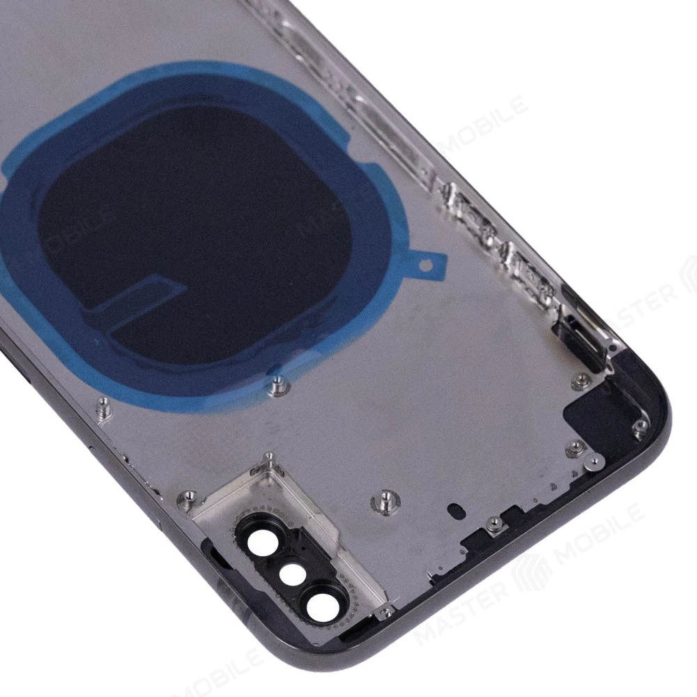 Корпус для Apple iPhone X (серый) (Premium) фото №3