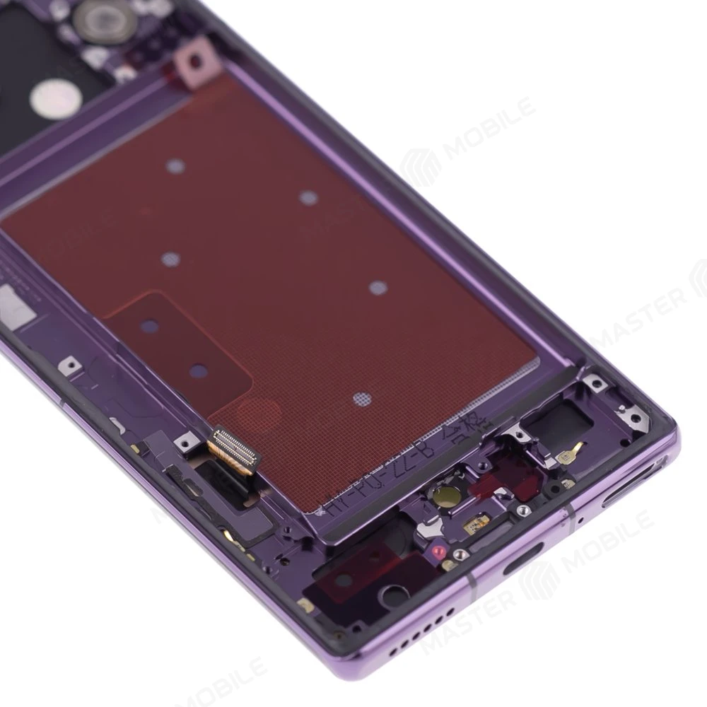 Дисплей для Huawei Mate 30 Pro (LIO-L09) + тачскрин (фиолетовый) (в рамке) (OLED) фото №4