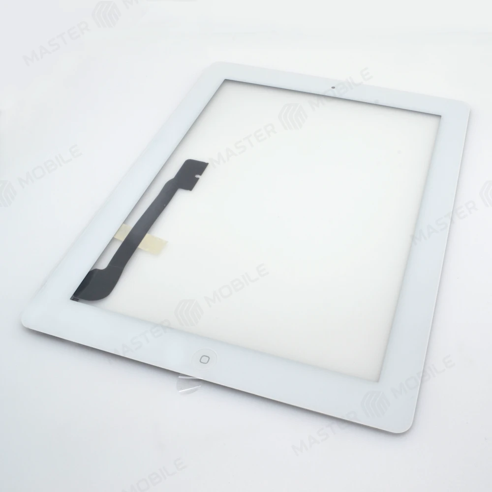 Тачскрин для Apple iPad 3 (A1416/A1430) / iPad 4 (A1458/A1459/A1460) + кнопка Home (белый)  фото №1