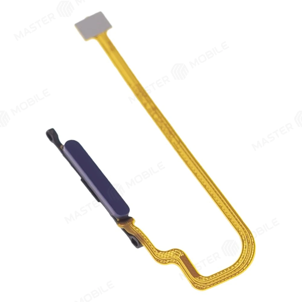 Шлейф для Xiaomi Redmi 9T (M2010J19SG/Y) / Poco M3 (M2010J19CG) с комп. + сканер отпечатка пальца (синий) фото №3