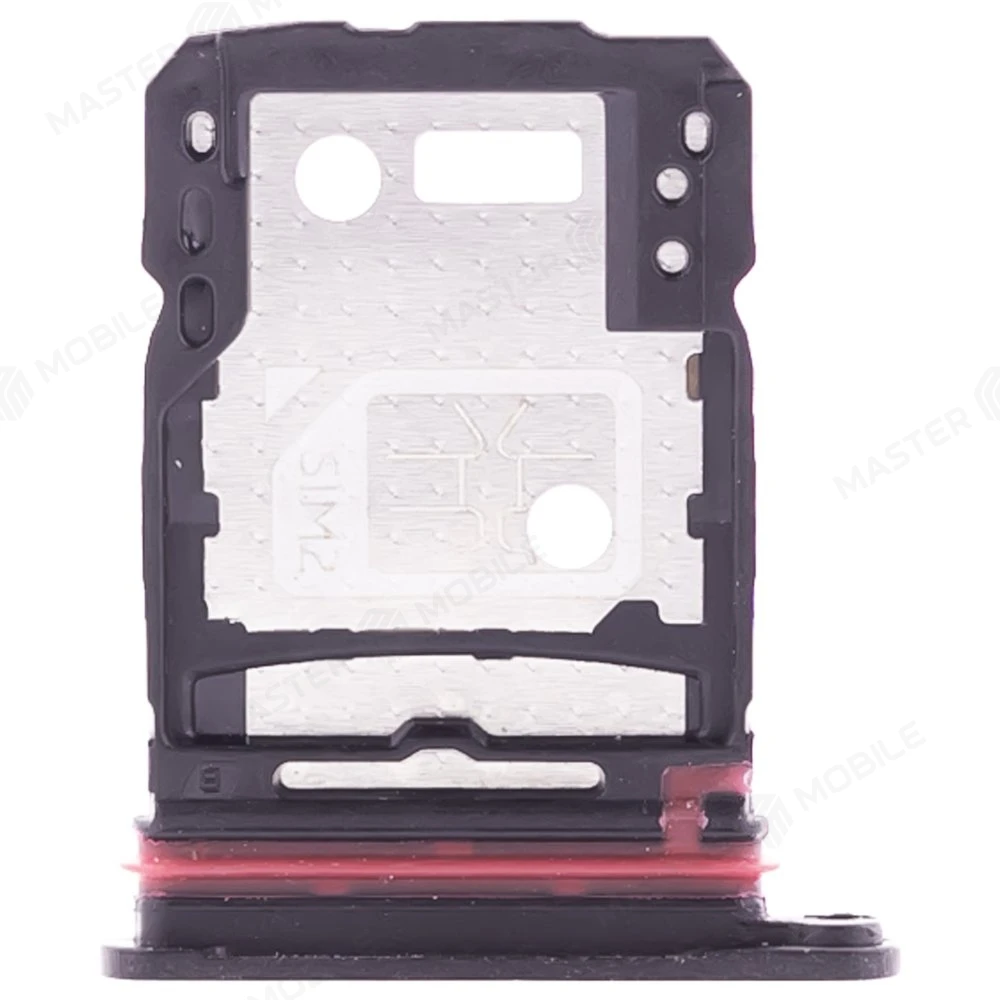 Держатель сим-карты для Vivo V25e (V2201) (черный) фото №2