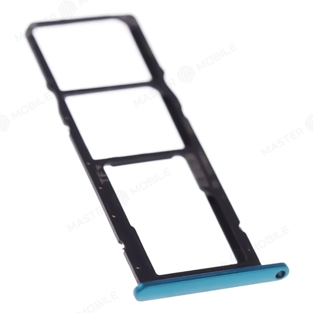 Держатель сим-карты для Huawei Y6p (MED-LX9N) / Honor 9A (MOA-LX9N) (зеленый) фото №3