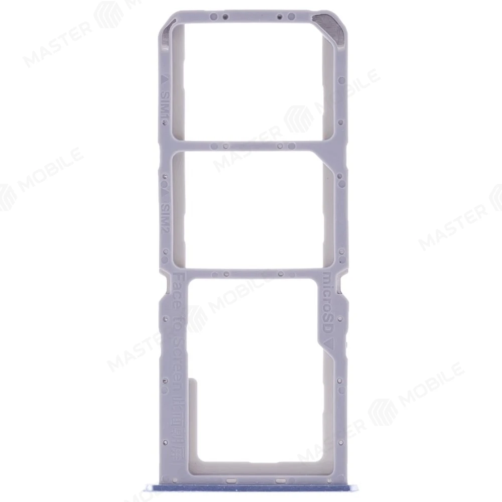 Держатель сим-карты для Realme C33 (RMX3624) (голубой) фото №1