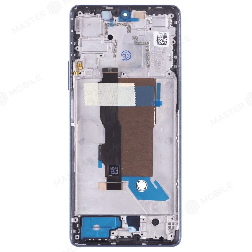 Дисплей для Xiaomi Poco F5 (23049PCD8G) / Redmi Note 12 Turbo (23049RAD8C) + тачскрин (синий) (в рамке) (ORIG100) (SP) фото №2