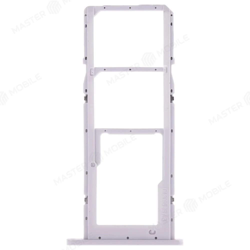 Держатель сим-карты для Samsung A025 Galaxy A02s (белый) фото №2