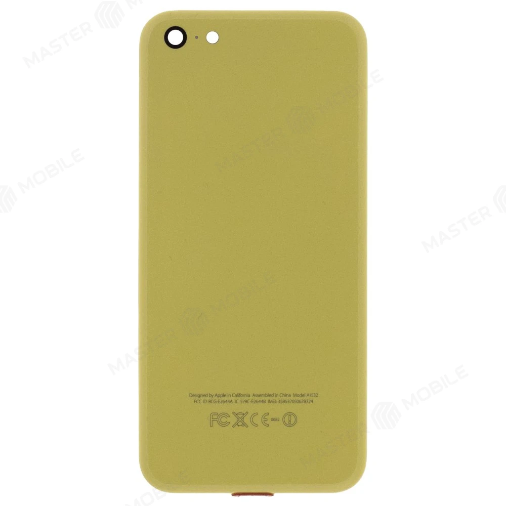 Корпус для Apple iPhone 5c (желтый)  фото №1