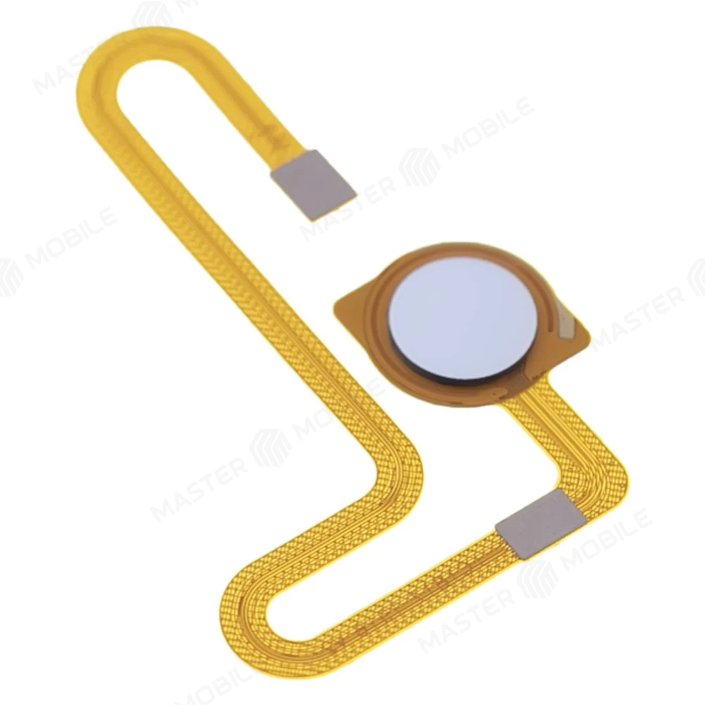 Шлейф для Xiaomi Redmi Note 8 (M1908C3JG) / Redmi Note 8 2021 (M1908C3JGG) с комп. + сканер отпечатка пальца (белый)  фото №3