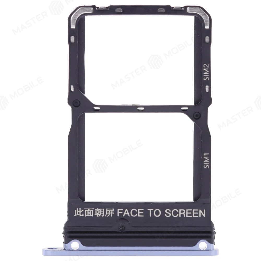 Держатель сим-карты для Xiaomi Mi 10 5G (M2001J2G) (синий)  фото №1