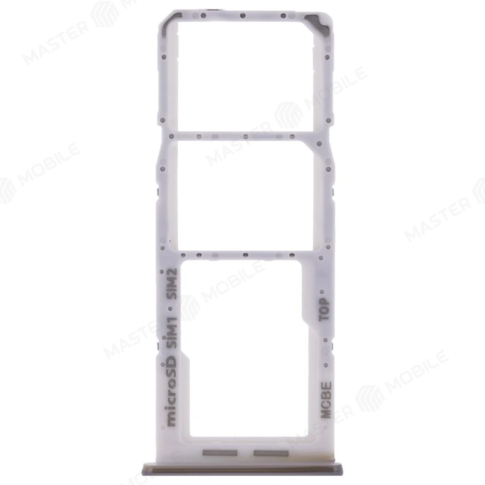 Держатель сим-карты для Samsung M325 Galaxy M32 (серебристый) фото №1