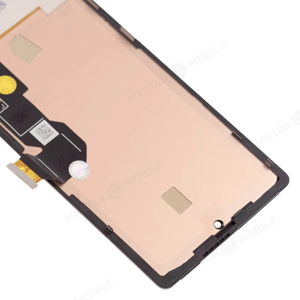 Дисплей для Google Pixel 6A (GX7AS/GB62Z/G1AZG/GB17L) + тачскрин (черный) (в рамке) (OLED) фото №3