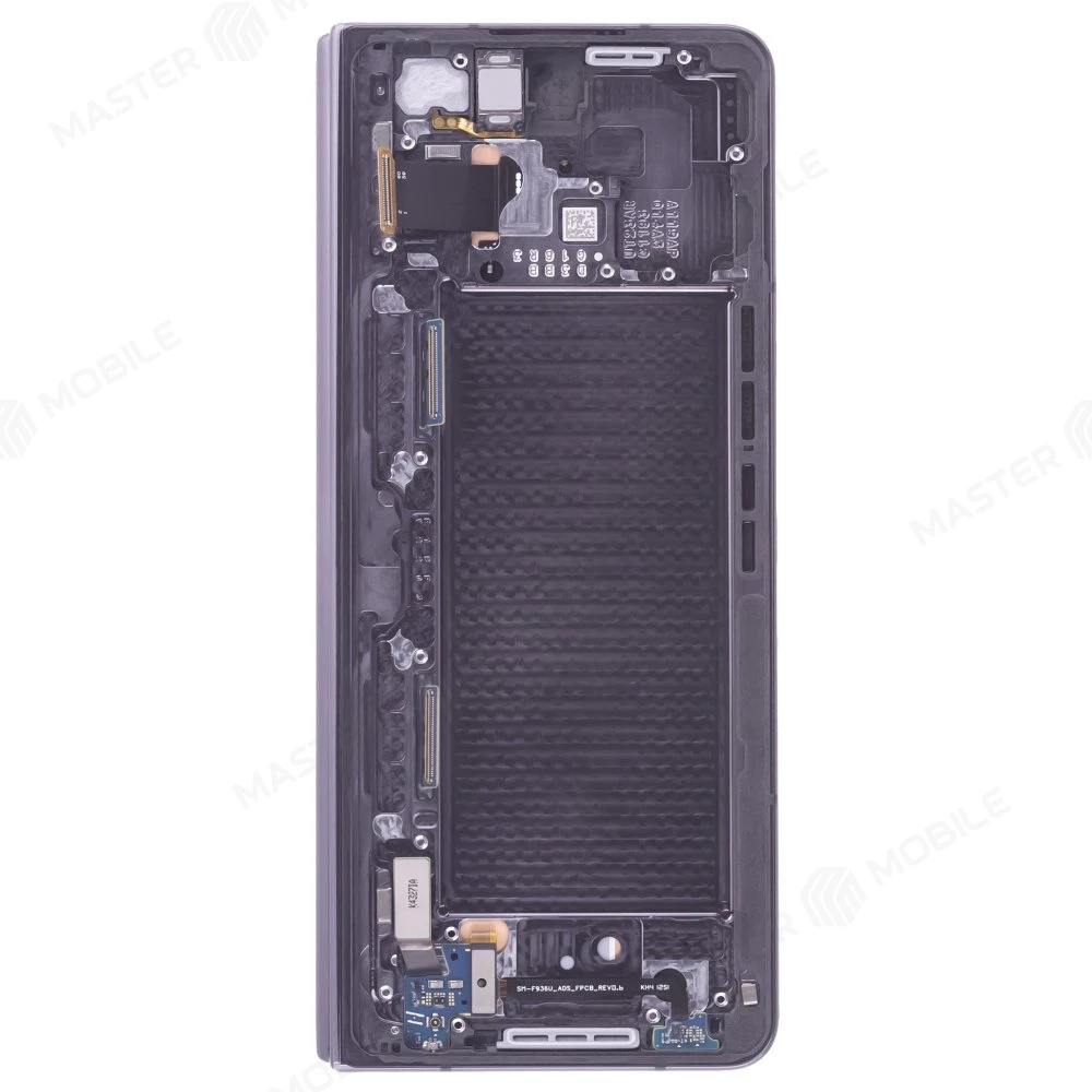 Дисплей для Samsung F936 Galaxy Z Fold 4 + тачскрин (внутренний) (черный) (в рамке) (ORIG100) (возможен дефект ЛКП) фото №4