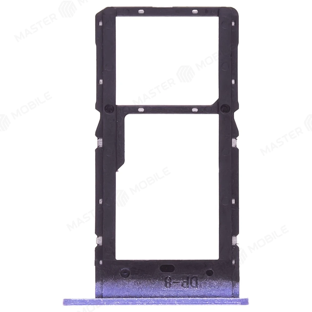 Держатель сим-карты для Huawei Nova Y61 (EVE-LX9N) (синий) фото №2