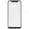 Стекло модуля для Xiaomi Mi 8 Pro (M1807E8A) + OCA (черный)  фото №1