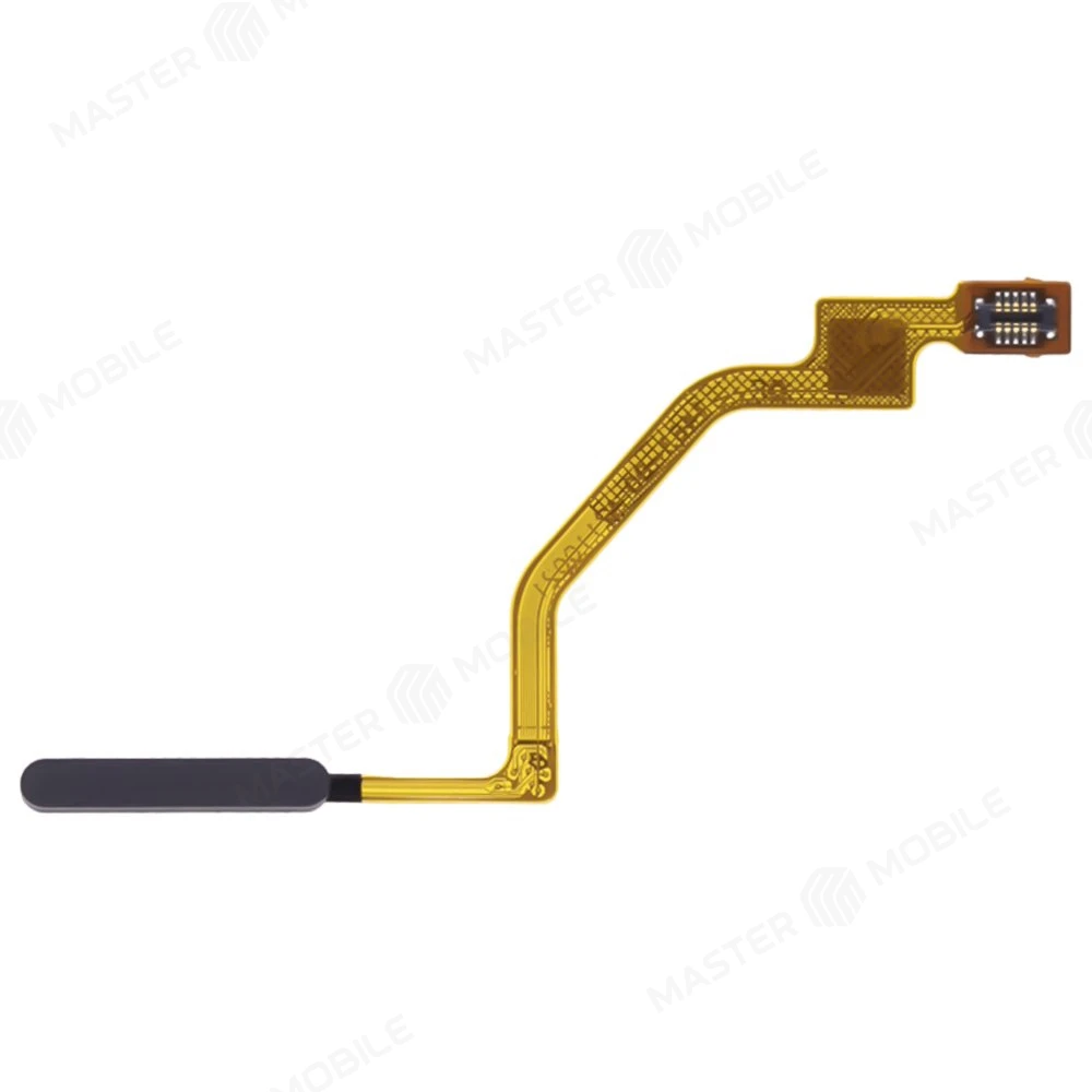 Шлейф для Xiaomi Redmi Note 9 Pro (M2003J6B2G) / Redmi Note 9S (M2003J6A1G) с комп. + сканер отпечатка пальца (черный)  фото №1