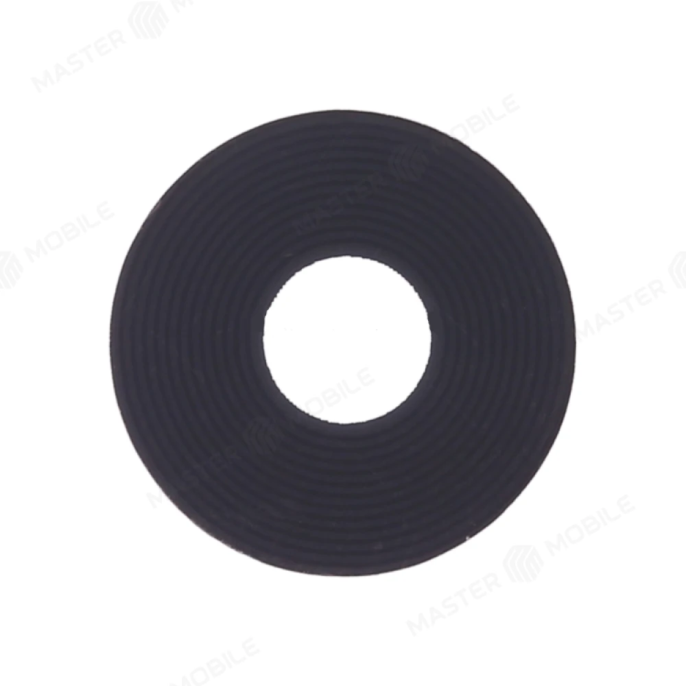 Стекло задней камеры для Xiaomi Redmi Note 3 (2015116) (без рамки) (черный) 