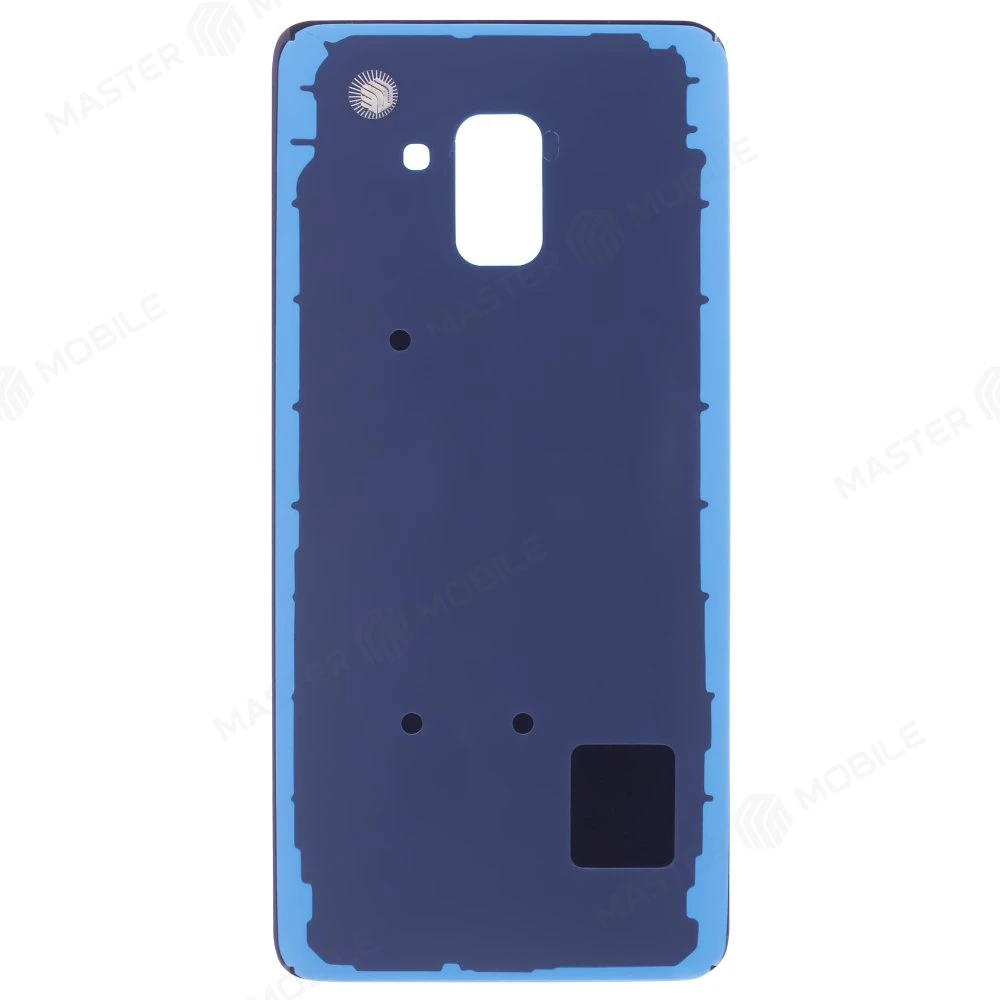 Задняя крышка для Samsung A730 Galaxy A8+ (2018) (синий) фото №2