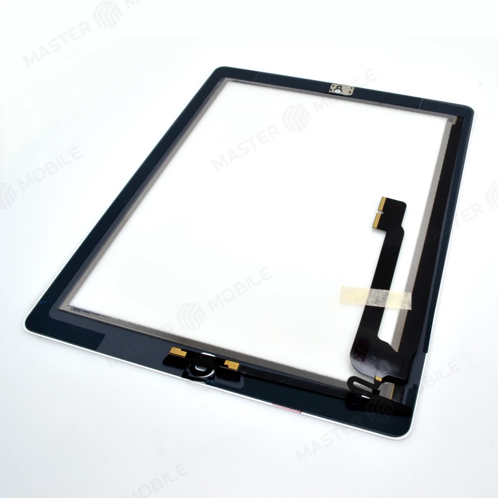 Тачскрин для Apple iPad 3 (A1416/A1430) / iPad 4 (A1458/A1459/A1460) + кнопка Home (белый)  фото №2