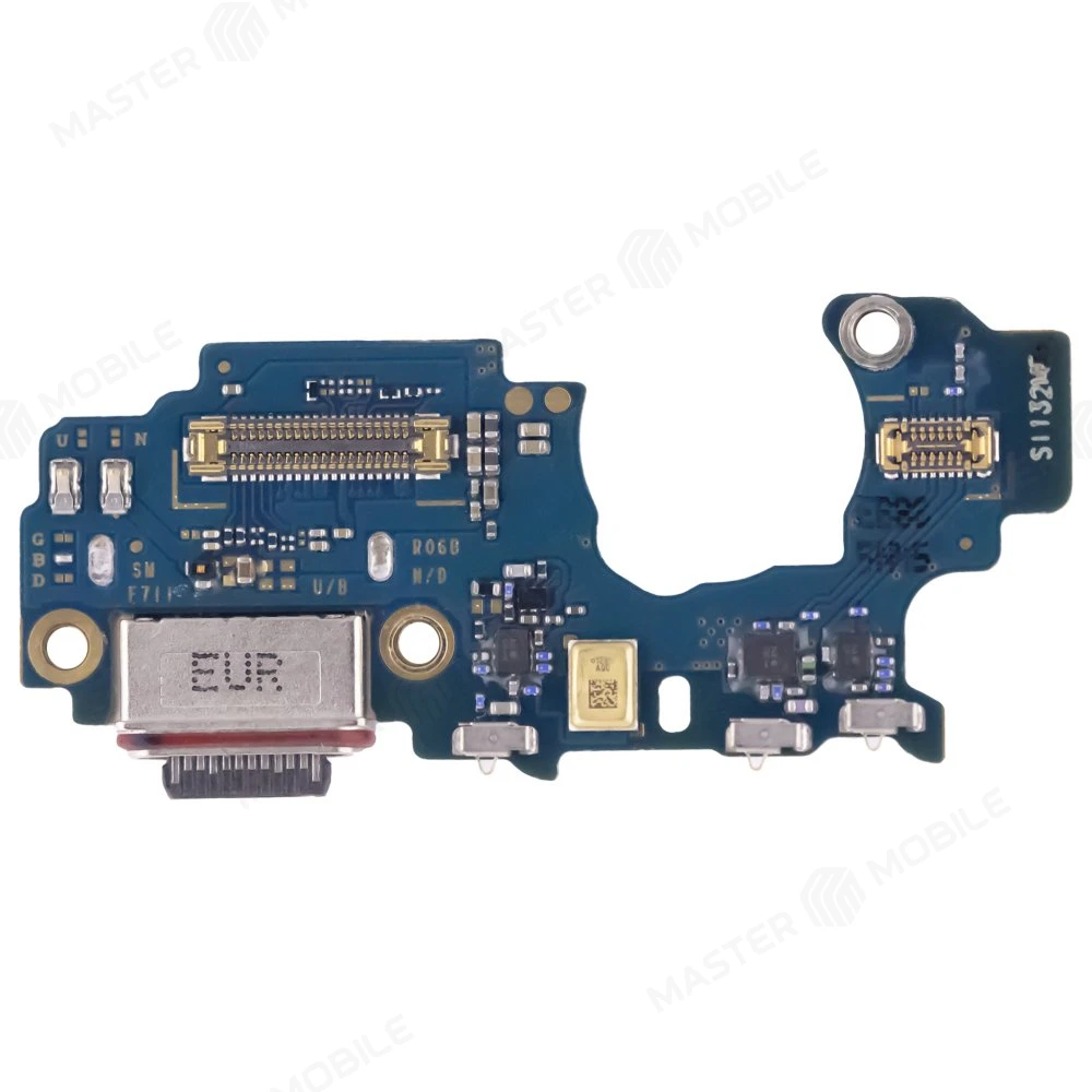 Нижняя плата для Samsung F711 Galaxy Z Flip 3 с комп. + разъем зарядки + микрофон (ORIG100) фото №1