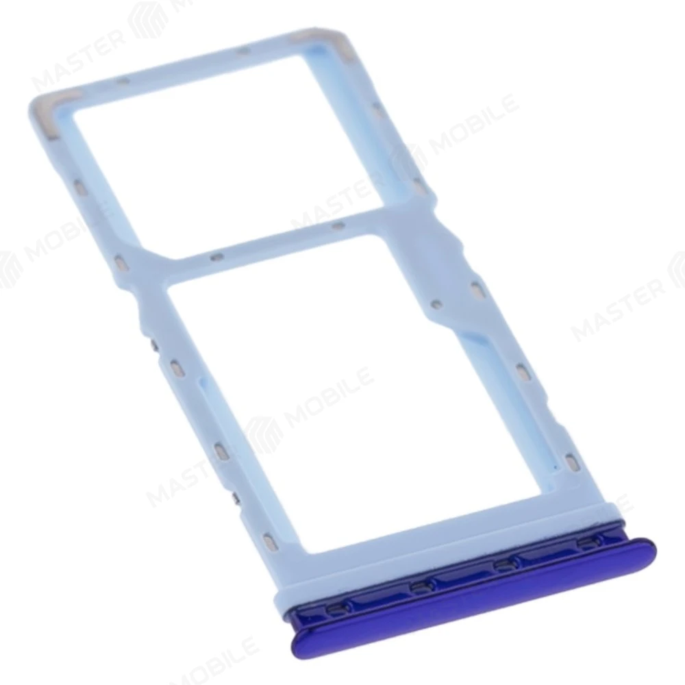 Держатель сим-карты для Xiaomi Mi A3 (M1906F9SH) (синий)  фото №3