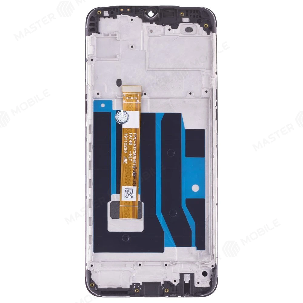 Дисплей для Realme 6i (RMX2040) + тачскрин (черный) (в рамке) (ORIG) фото №2