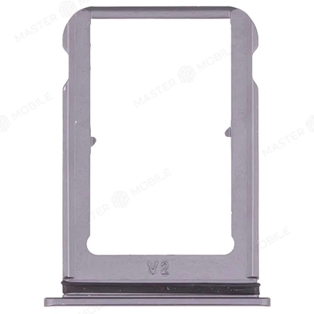 Держатель сим-карты для Xiaomi Mi 9 (M1902F1G) / Mi 9 SE (M1903F2G) (серый)  фото №2