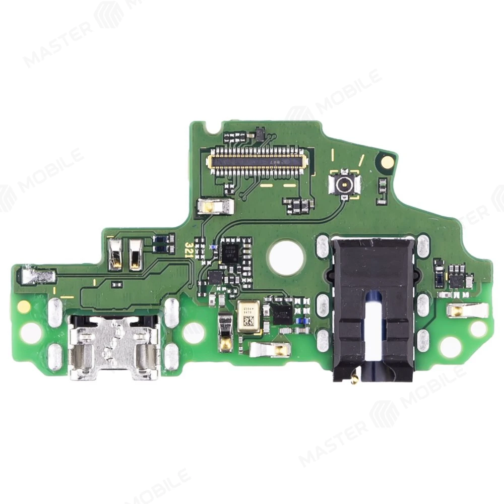 Нижняя плата для Huawei P Smart (FIG-LX1) с комп. + разъем зарядки + разъем гарнитуры + микрофон (ORIG100)  фото №1