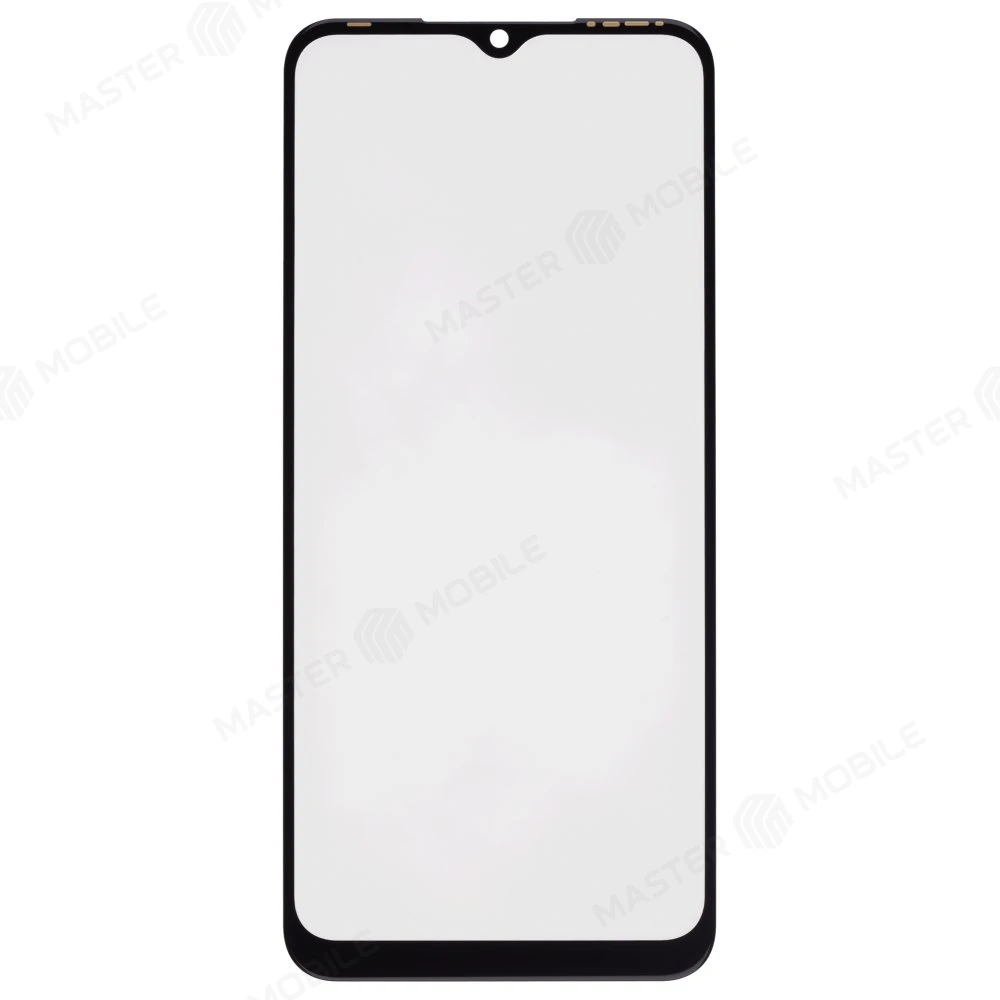 Стекло модуля для Tecno Spark 10 4G (KI5q) / Spark GO 2023 (BF7) / Infinix Smart 7 (X6515) + OCA (черный) (Premium) фото №1