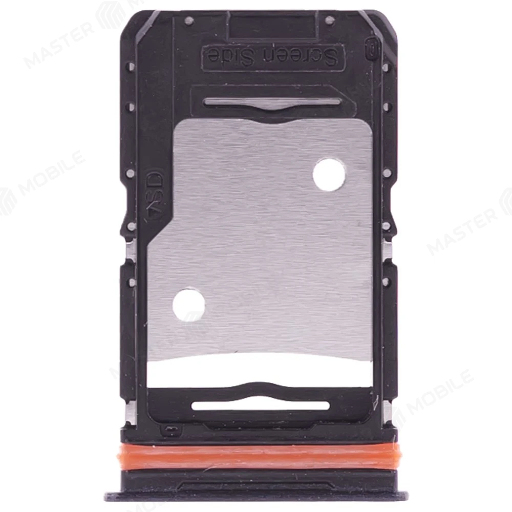 Держатель сим-карты для Tecno Spark 9 Pro (KH7N) (черный) фото №2