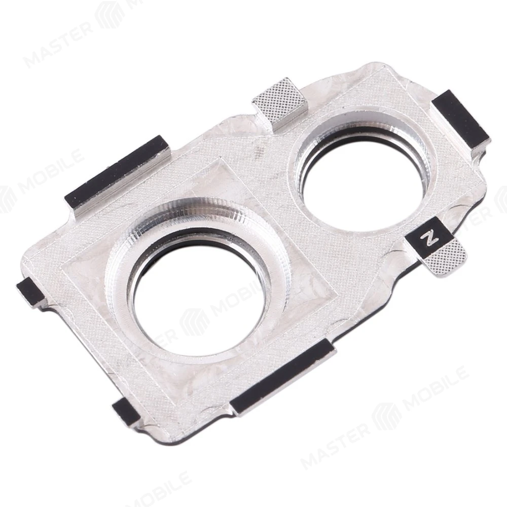 Стекло задней камеры для Xiaomi Redmi Note 7 (M1901F7G) / Redmi Note 7 Pro (черный) (в рамке) фото №3