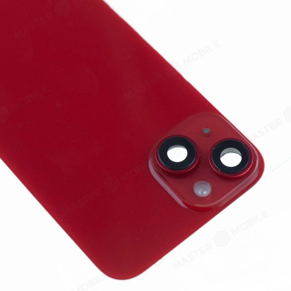 Задняя крышка для Apple iPhone 14 (красный) (в сборе) (ORIG100) (Снятый) (возможен дефект ЛКП) фото №3