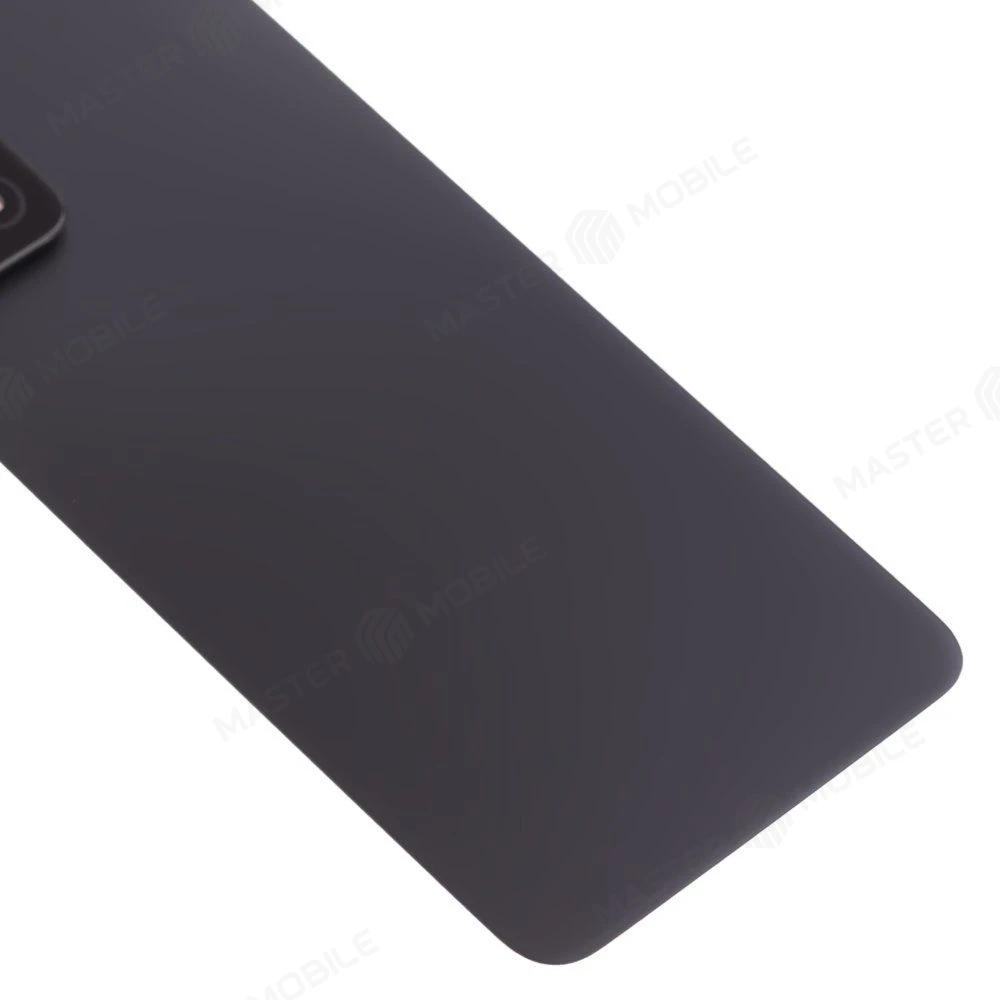 Задняя крышка для Xiaomi Redmi Note 11 Pro+ 5G (21091116UG) (черный) (в сборе со стеклом камеры) (ORIG100)  фото №4