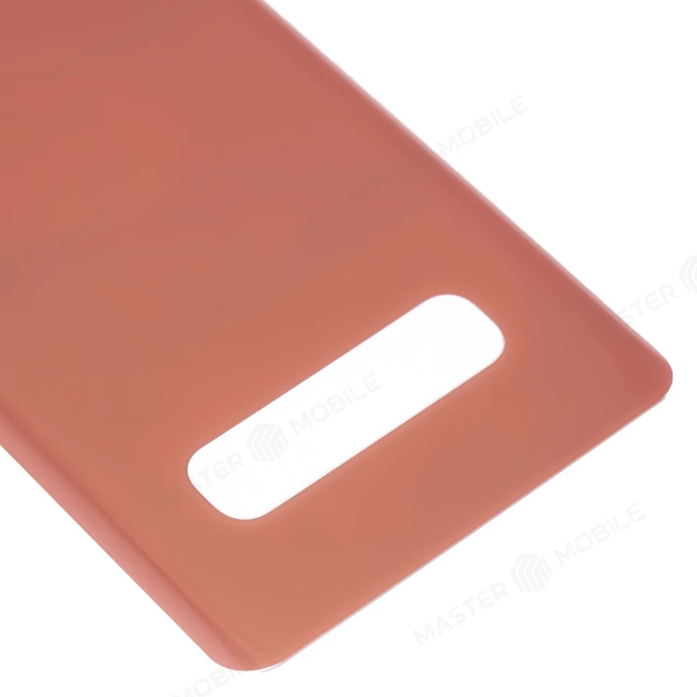Задняя крышка для Samsung G975 Galaxy S10+ (розовый) фото №3