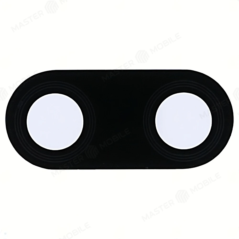 Стекло задней камеры для Huawei Honor 10 (COL-L29) (без рамки) (черный) 
