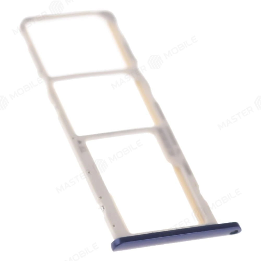 Держатель сим-карты для Huawei Y6 2019 (MRD-LX1F) / Y6s (JAT-LX1) (синий) фото №3