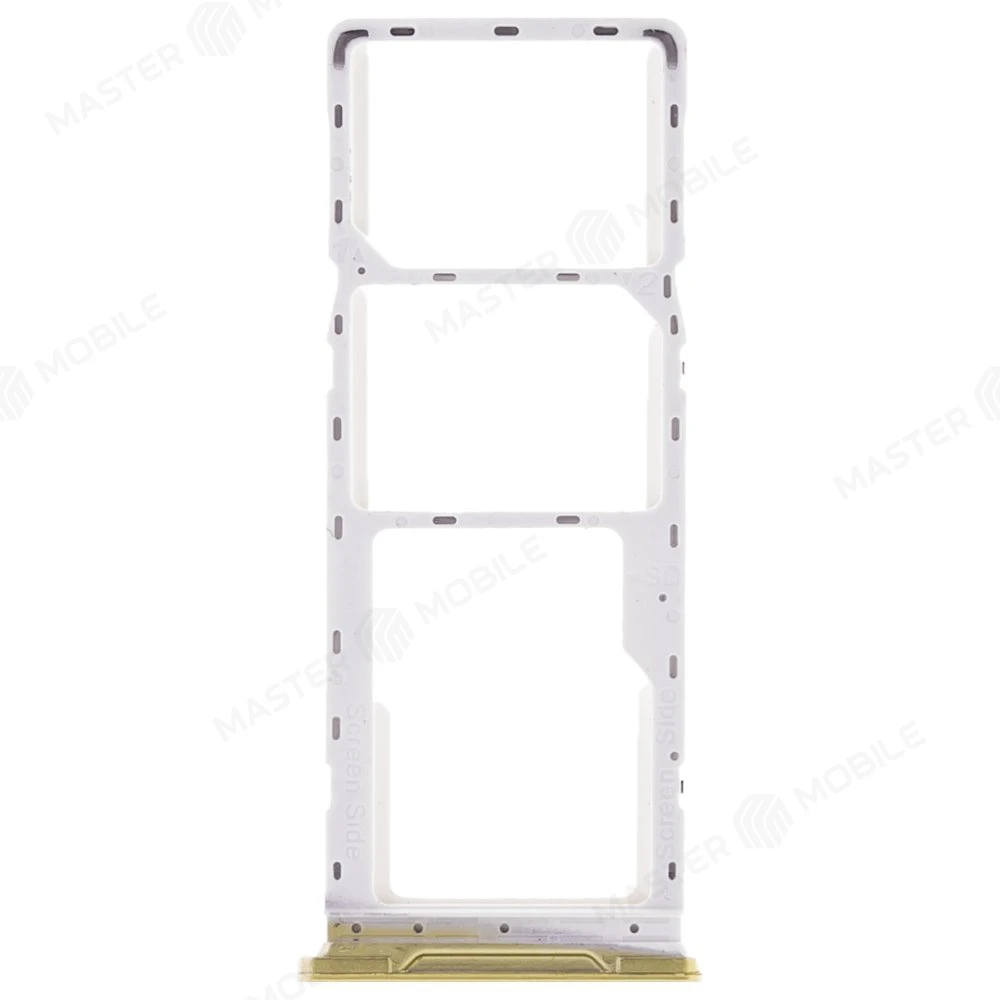 Держатель сим-карты для Tecno Spark 8P (KG7n) (золотистый) фото №1