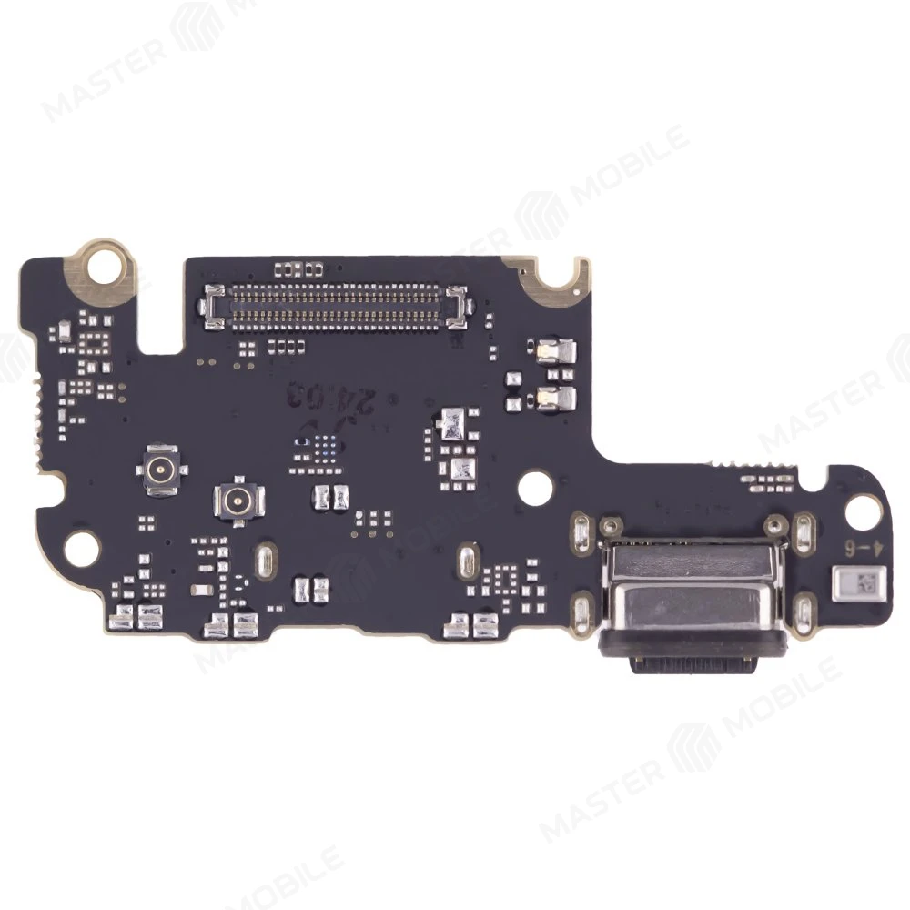 Нижняя плата для Xiaomi Mi 10T 5G (M2007J3SY) / Mi 10T Pro 5G (M2007J3SG) с комп. + разъем зарядки + микрофон + разъем SIM  фото №1