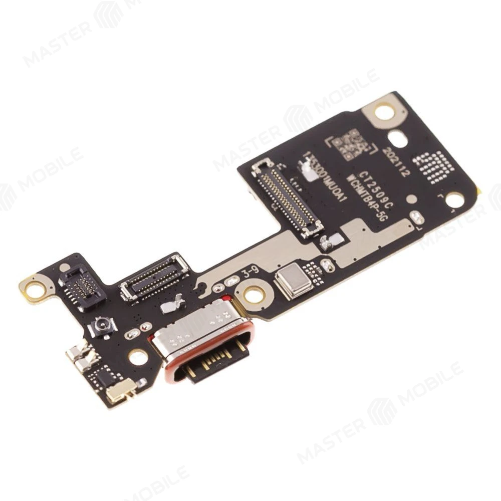 Нижняя плата для Xiaomi Poco F7 (25053PC47G) с комп. + разъем зарядки + микрофон + разъем SIM фото №3