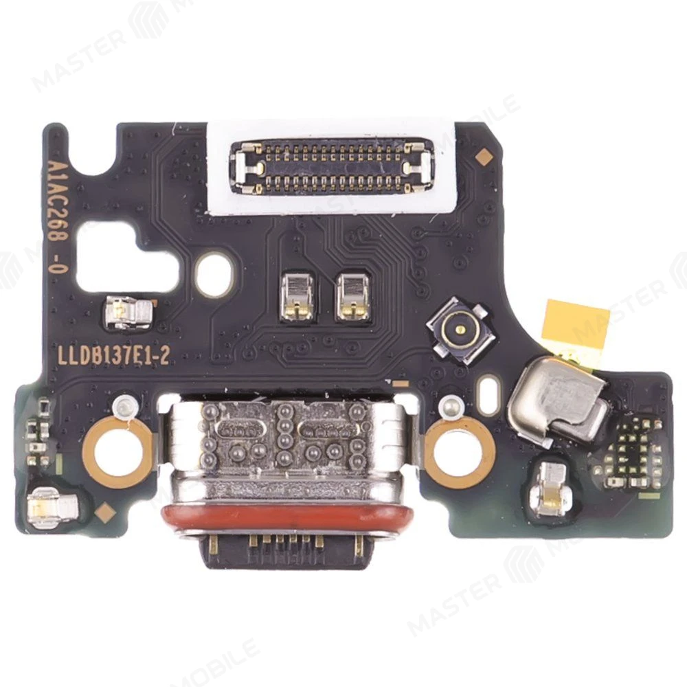 Нижняя плата для OPPO A5 4G (CPH2727) с комп. + разъем зарядки + микрофон + разъем гарнитуры (ORIG100) фото №1