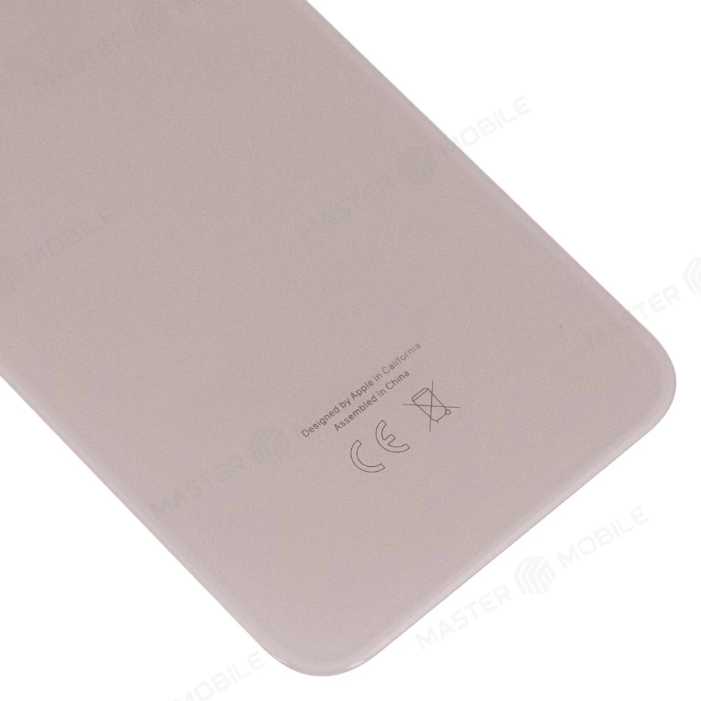 Задняя крышка для Apple iPhone 8 (золотистый) (в сборе со стеклом камеры) (Premium) фото №4