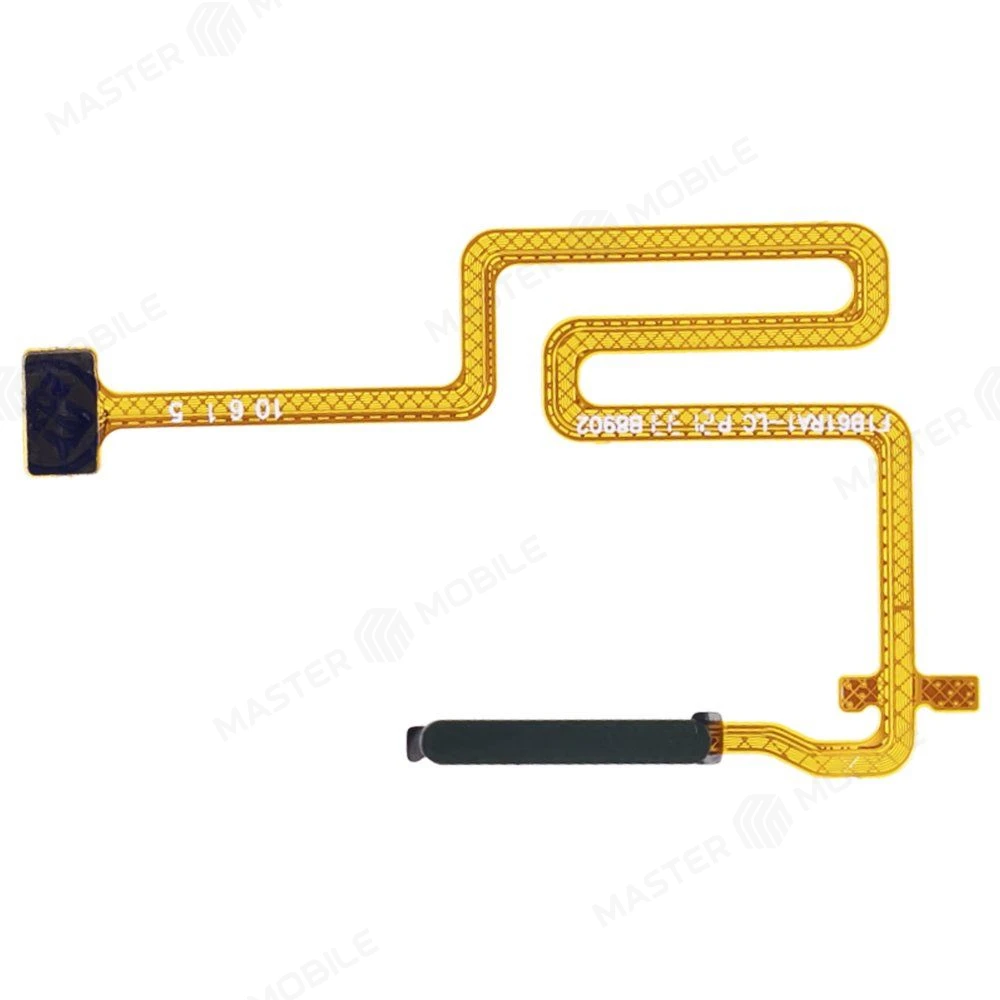 Шлейф для Realme C31 (RMX3501) с комп. + сканер отпечатка пальца (зеленый)  фото №1